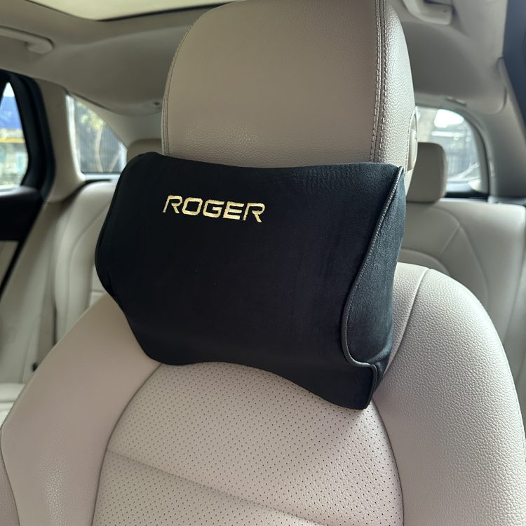 ROGER Car Headrest Pillow (Responsive Memory Foam)