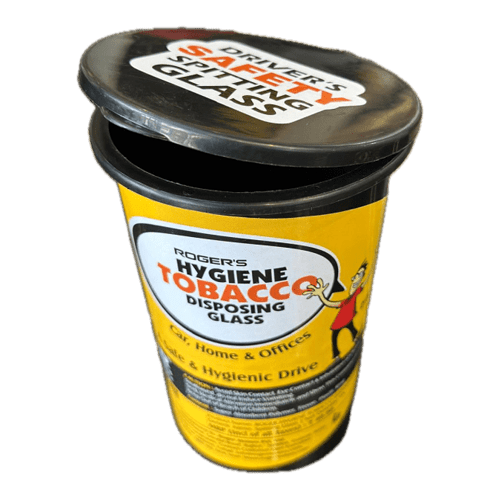 ROGER Tobacco Disposing Glass for Spitting Tobacco – Pack of 10 | Hygienic & Disposable Use